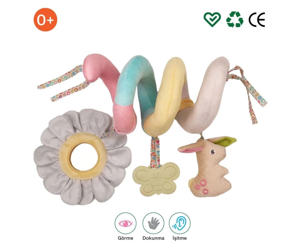 Eğitici Çocuk been Spiral Puset Oyuncağı - Görsel 3