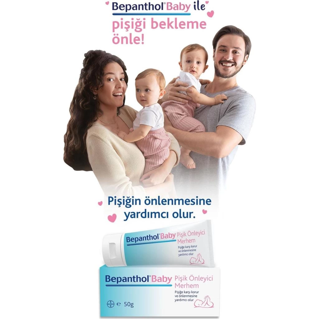 Çocuk Bepanthol Baby Pişik Önleyici Krem Merhem 50 Gr - Görsel 2