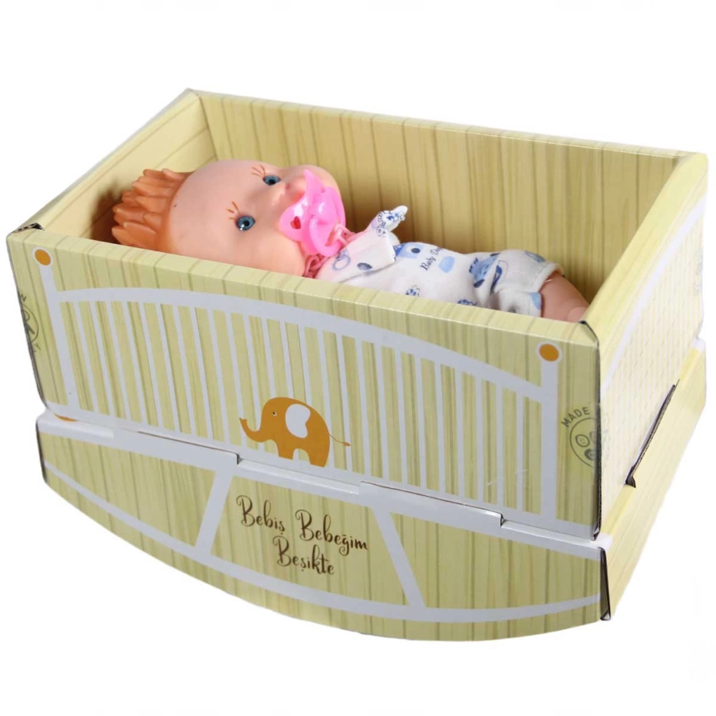 Çocuk Beşikte Ağlayan Bebek 61815 - Görsel 5