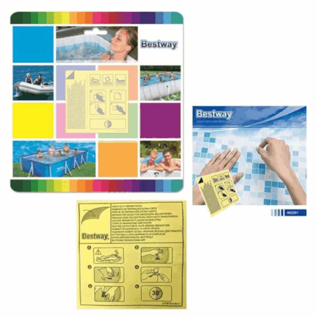 Çocuk Şişme Ürünler için Tamir Yaması 6,5 x 6,5 cm 62091