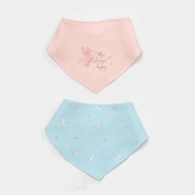 Bibaby Biorganic Always Happy 2'Li Fular 75189 Gül Kurusu Mint