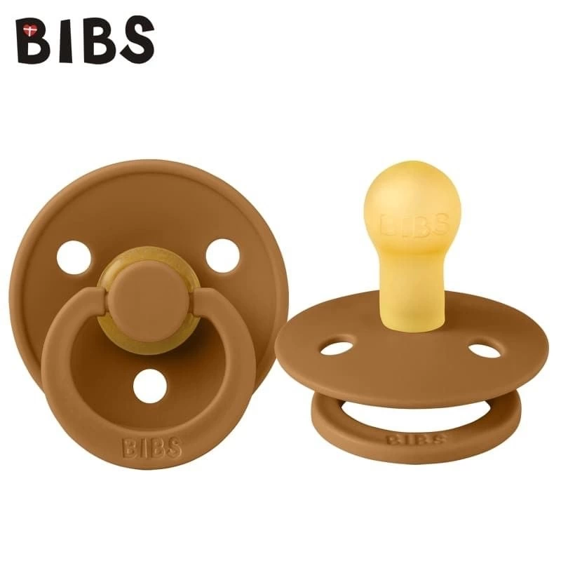Bibs Colour Kauçuk Emzik 0-6 Ay Caramel - Görsel 3