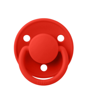 Eğitici Çocuk Bibs De Lux Silikon Emzik 0-36 Ay Candy Apple