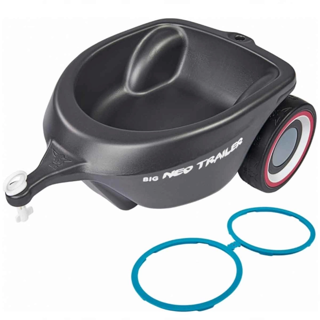 Big Bobby Araba Oyuncak Römorku Antrasit - Görsel 2