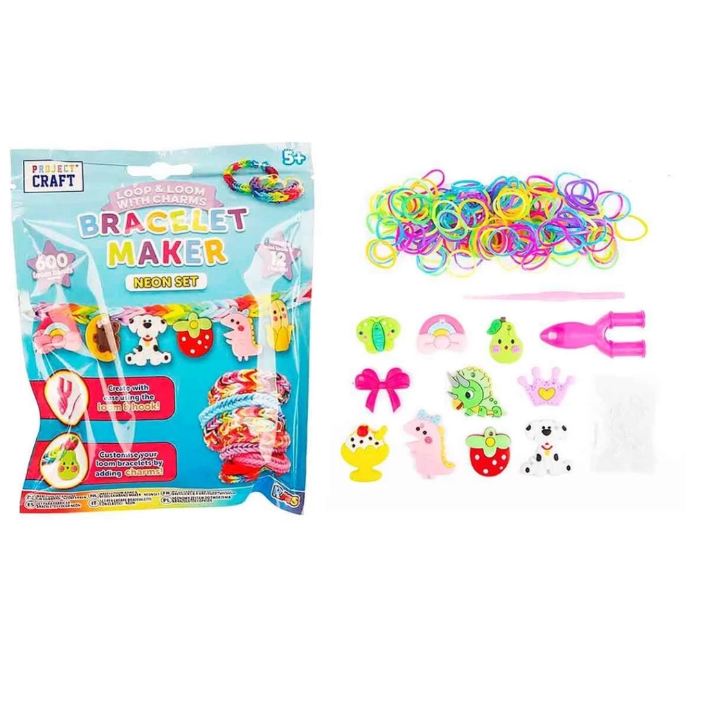 Bileklik Yapım Seti - Çocuklar İçin Eğitici ve Yaratıcı Bileklik Yapım Seti - Görsel 2