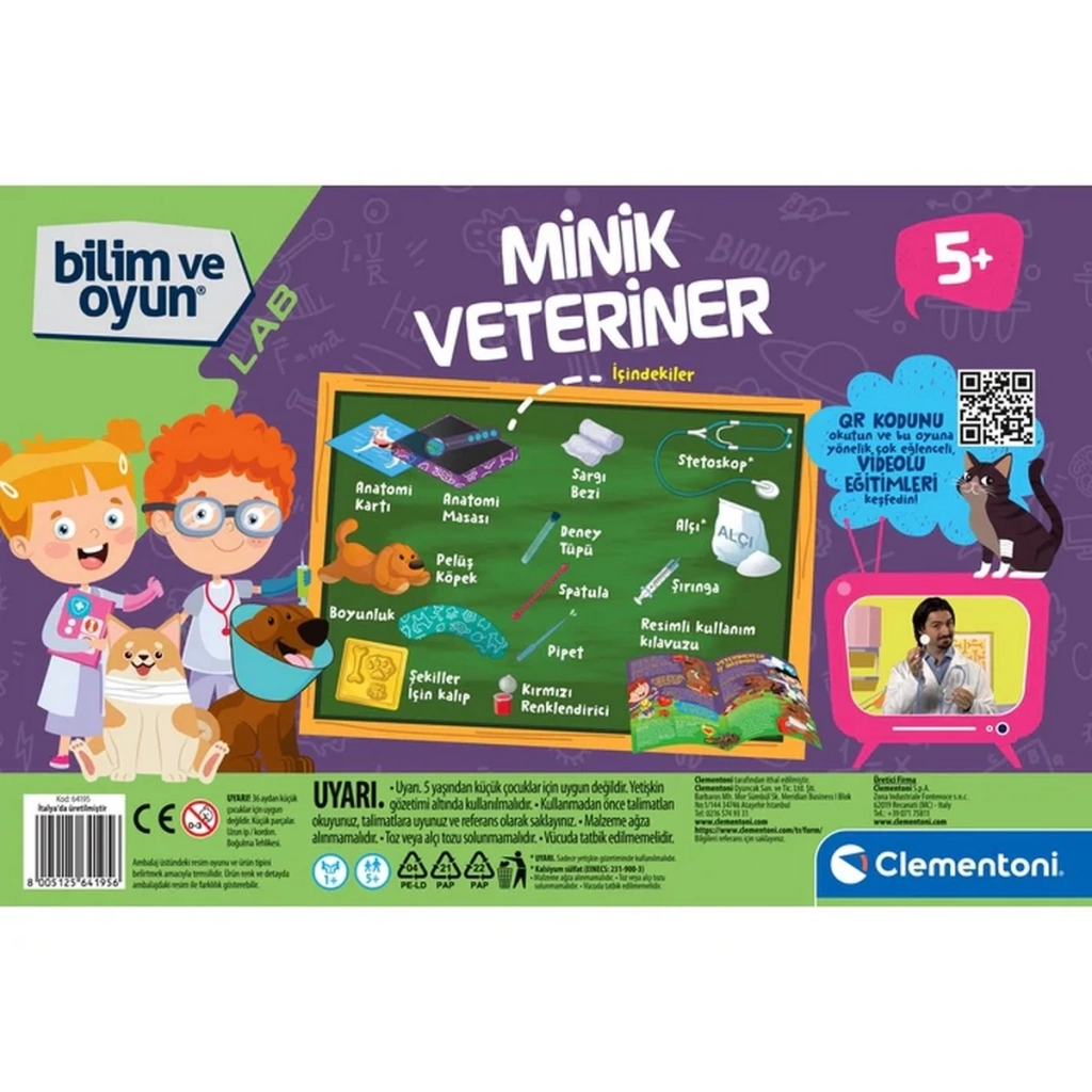 Eğitici Oyuncak Bilim ve Oyun Minik Veteriner - Görsel 4