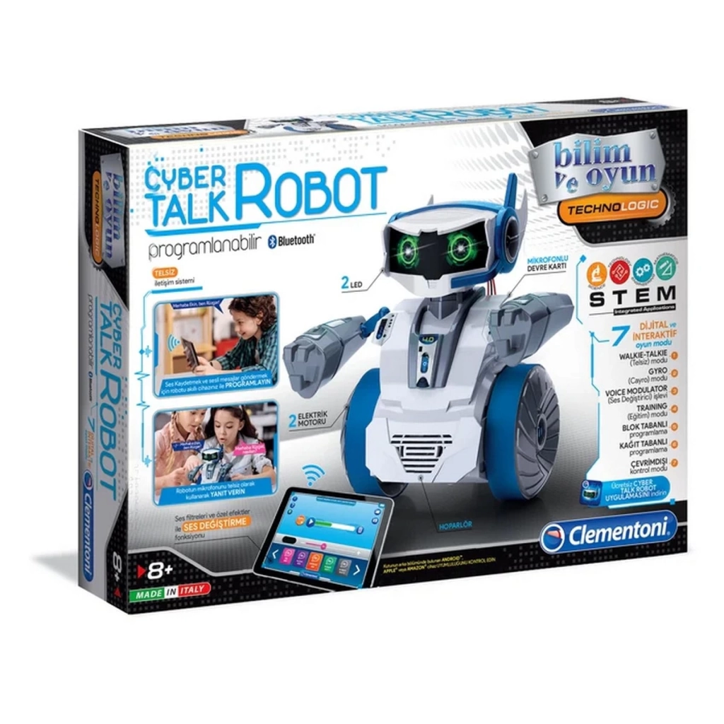 Eğitici Oyuncak Bilim ve Oyun Robotik Laboratuvarı Cyber Talk Robot - Görsel 5