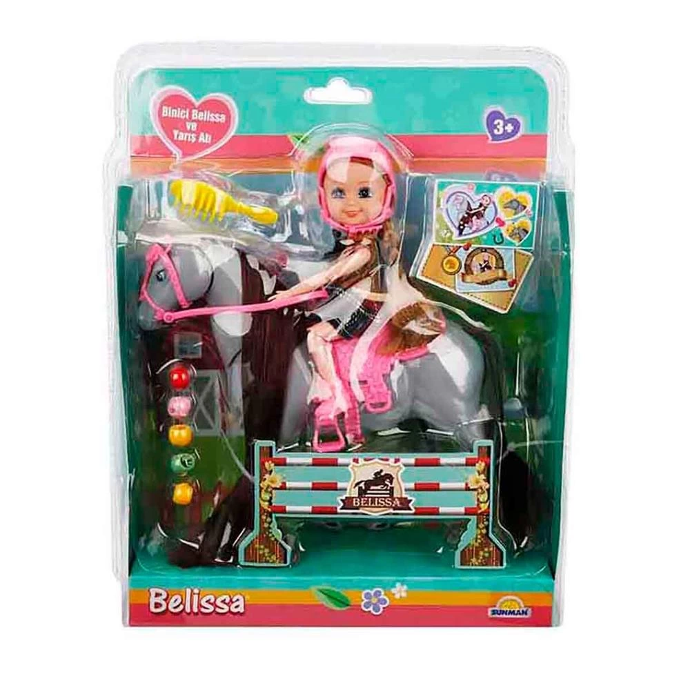 Binici Belissa ve Yarış Atı - Görsel 2