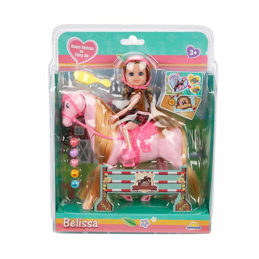 Binici Belissa ve Yarış Atı - Görsel 3