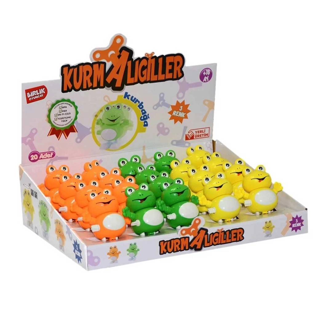 Birlik Kurmalıgiller 3 Renkli Kurbağa - Görsel 4
