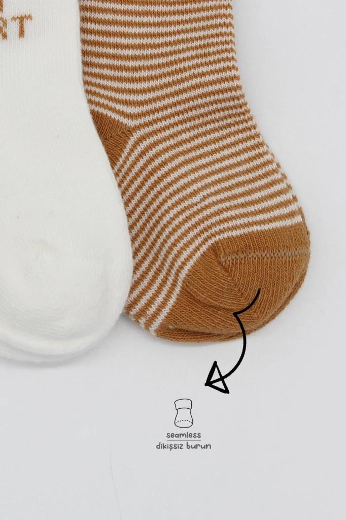 Sıcak tonlarda tasarlanmış yumuşak soket çoraplar – konforlu adımlar - Görsel 3