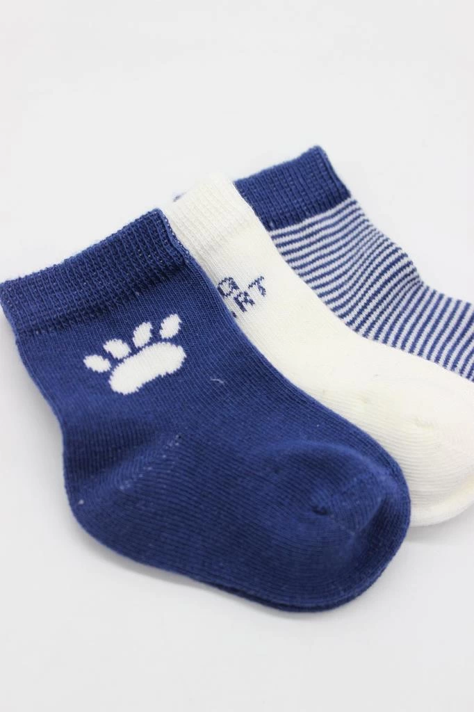 Göz alıcı renkleriyle ayak gelişimini destekleyen soket çorap takımı - Görsel 4