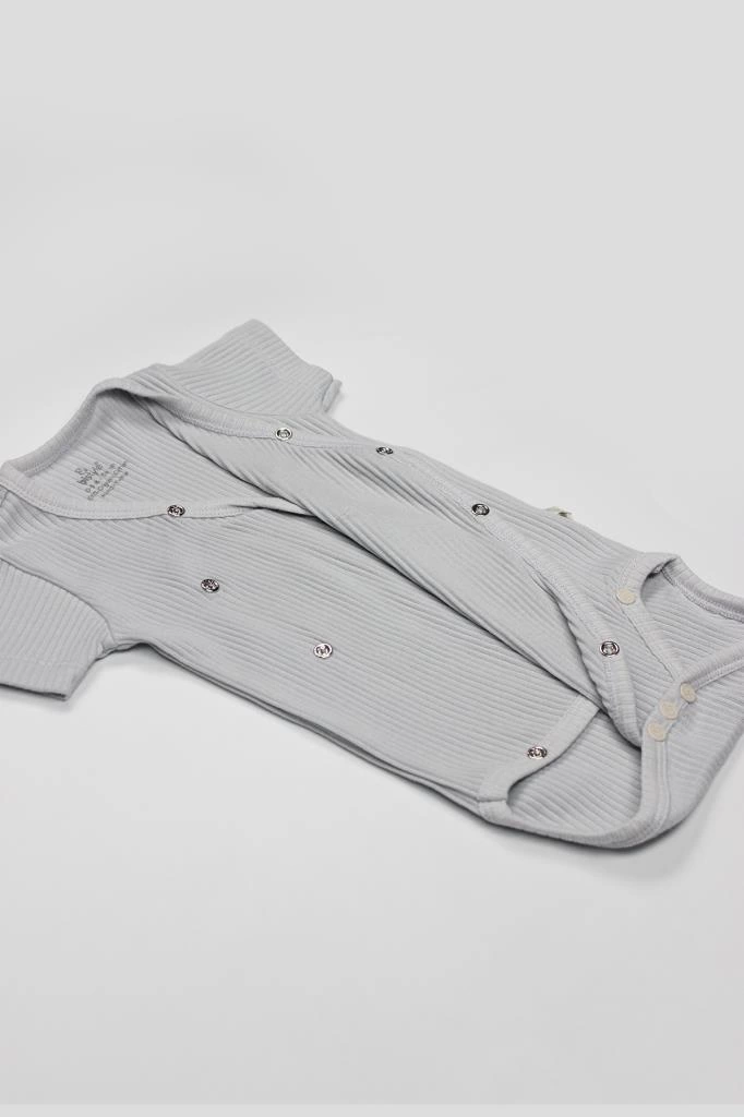 Eğitici Çocuk Bistyle Flying Elephant 2'li Yarım Kol Badi 17117 Ekru Gri - Görsel 5