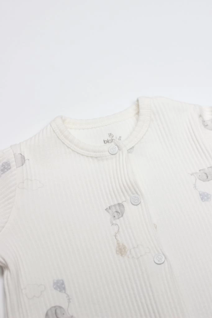 Eğitici Oyuncak Bistyle Flying Elephant Tulum 15112 Ekru Gri - Görsel 2