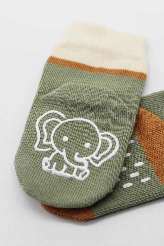 Bistyle Hayvan Figür Kaymaz Kız Soket Çorap 2'Li BS10120 Nil - Görsel 4