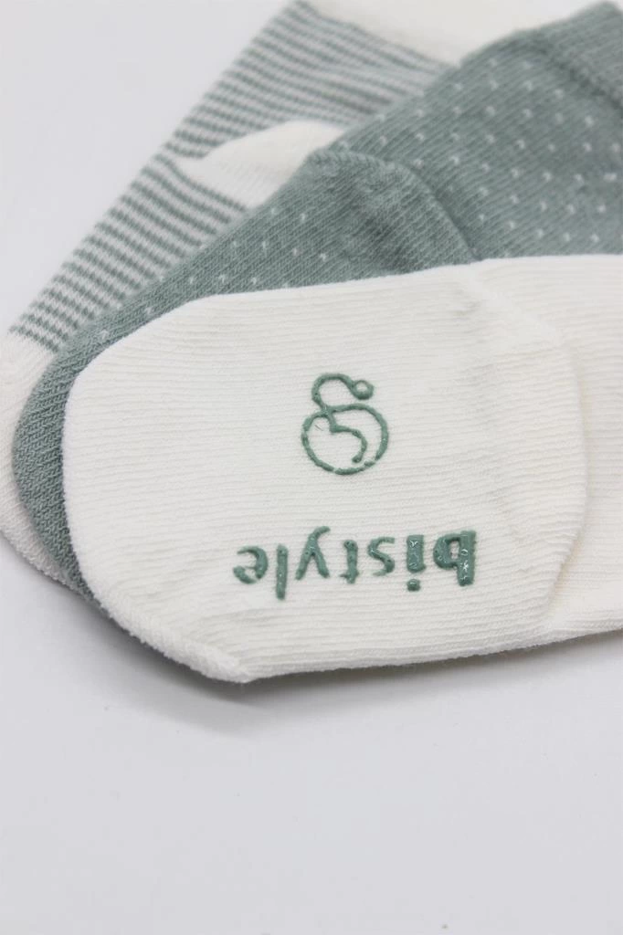 Puanlı Kaymaz Penye Soket Çorap 3’lü Nil Renk, Şık ve Rahat Tasarım - Görsel 3