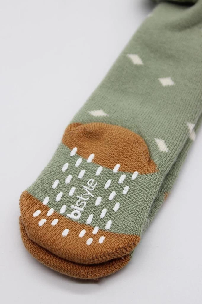 Eğitici Oyuncak Bistyle Tekli Puan Kaymaz Havlu Külotlu Çorap BS50502 Nil - Görsel 3