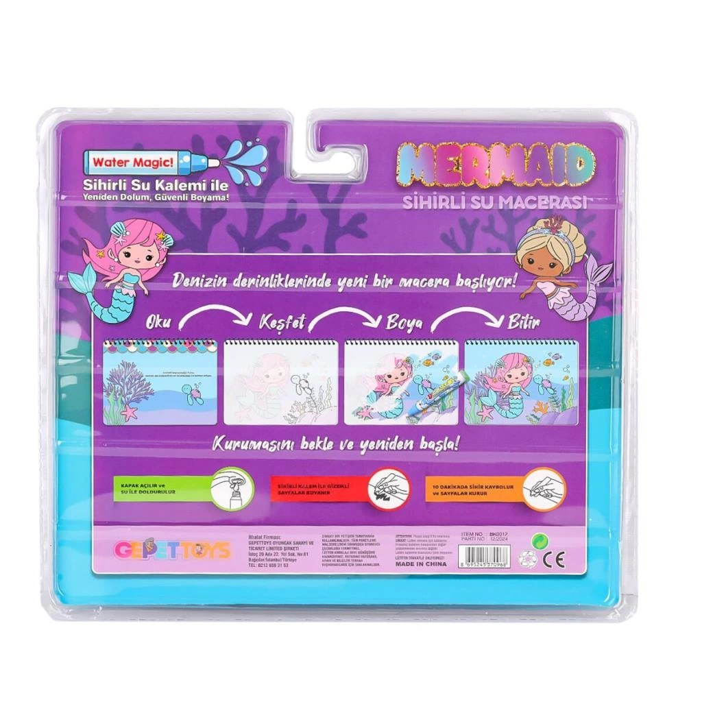 Sihirli Boyama Kitabı ile Renk Algısı, El Becerisi ve Dikkat Gelişimi Aktivitesi - Görsel 4