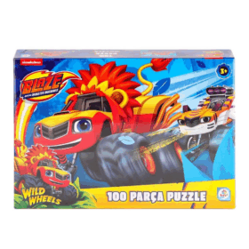 Çocuk BL0048 Blaze Monster Machines 100 Parça Puzzle -Laçokids