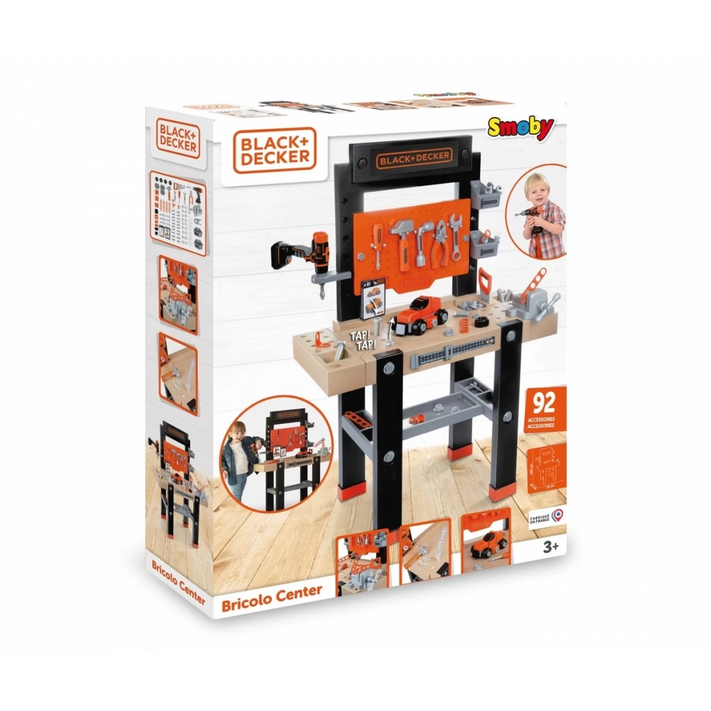 Çocuk Black & Decker Bricolo Orta Tezgah 360727 - Görsel 2