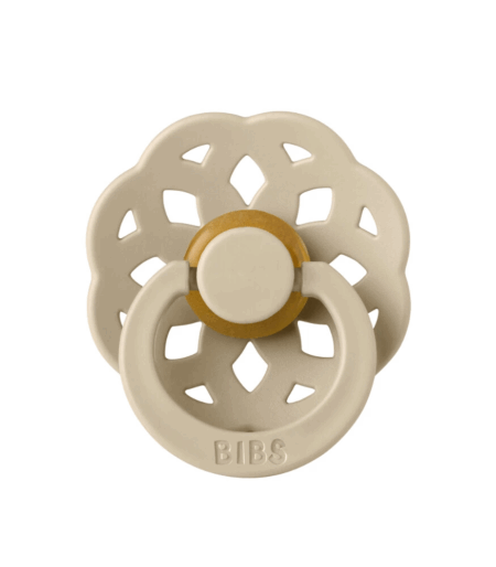 Kauçuk Emzik 6-18 Ay Vanilla Bebek İçin Diş Dostu ve Doğal Kauçuk Emzik