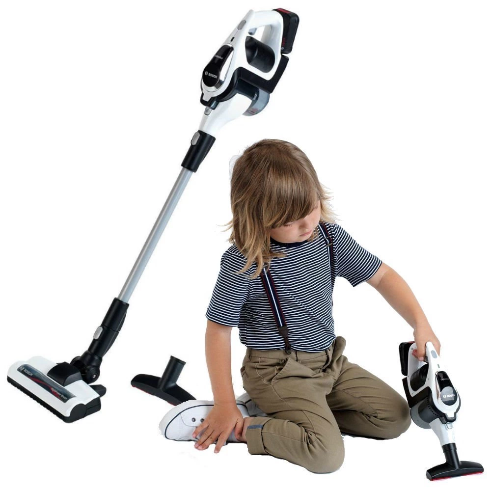 Çocuk Bosch Oyuncak Sesli Işıklı Beyaz Elektrik Süpürgesi - Görsel 5