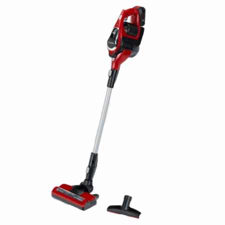 Çocuk Bosch Oyuncak Sesli Işıklı Kırmızı Elektrik Süpürgesi