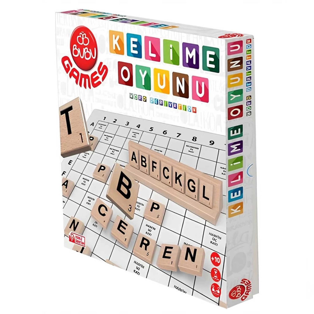 Çocuk Bu-Bu Games Ahşap Kelime Oyunu