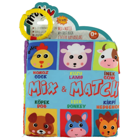 Çocuk Bul & Eşleştir Kitap Çiftlik Hayvanları