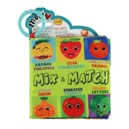 Çocuk Bul & Eşleştir Kitap Çiftlik Hayvanları Meyveler Sebzeler