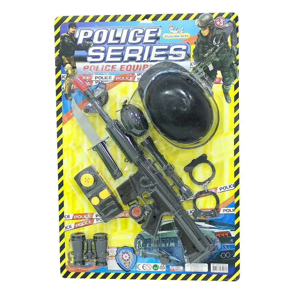 Çocuk Büyük Polis Seti - Görsel 2