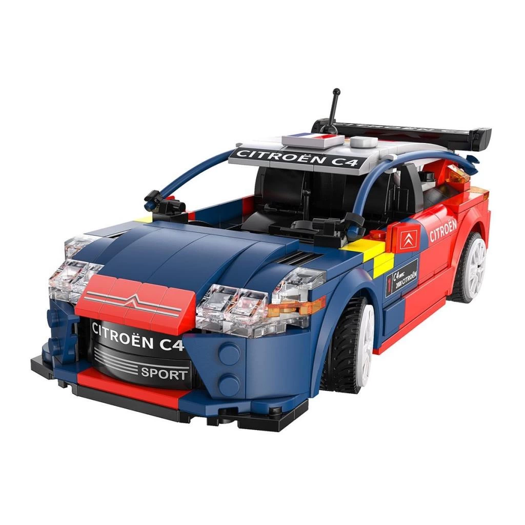 Cada 2008 Citroen C4 WRC Blok Seti 329 Parça WRC Arabası Yapımı - Görsel 2
