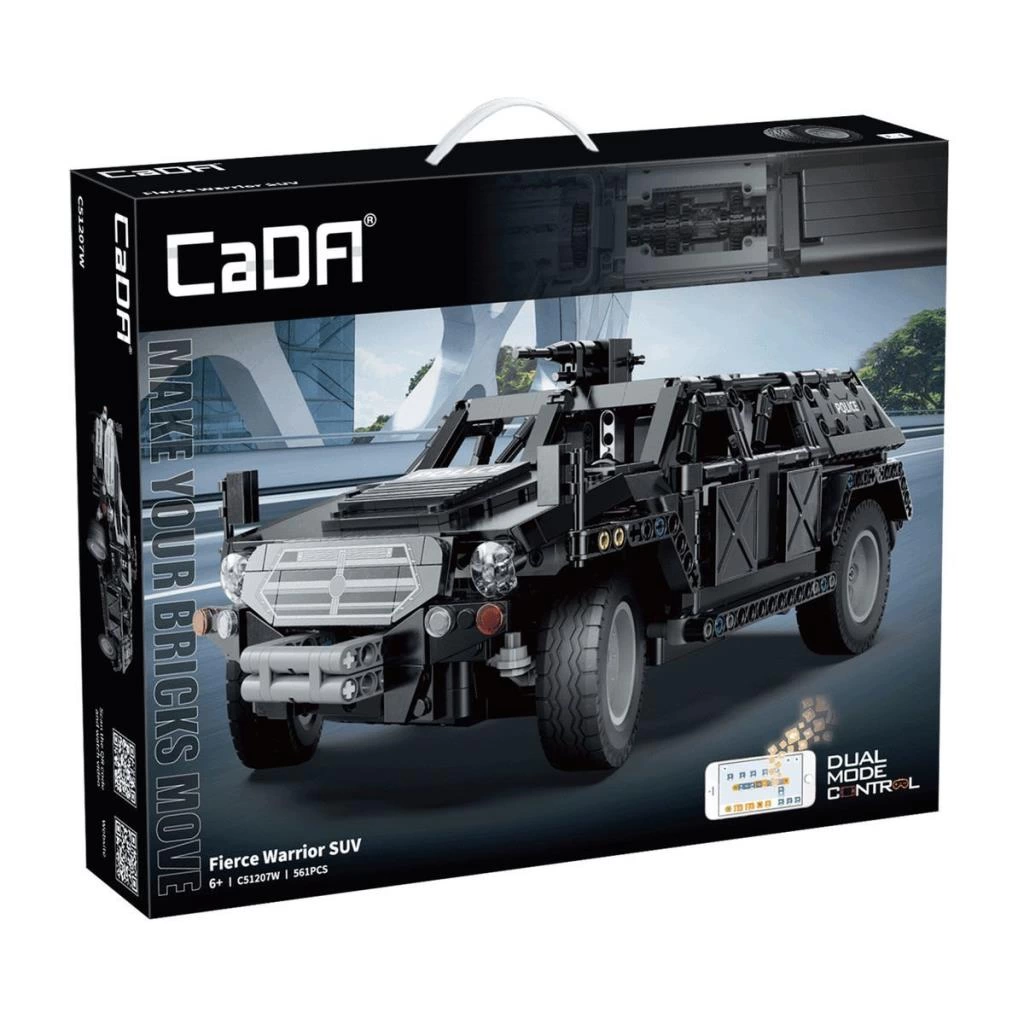 Cada Swat Kamyonu Blok Seti – 561 Parça ile Yaratıcı İnşa Oyunu - Görsel 5