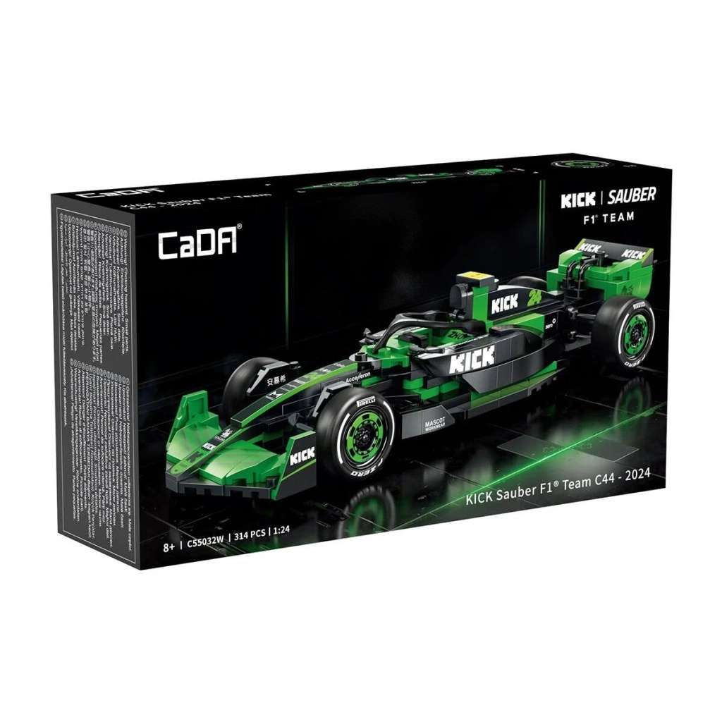 Eğitici Oyuncak C55032W CADA SAUBER F1 FORMULA ARACI 314 PARÇA BLOCK OYUNCAK - Görsel 5