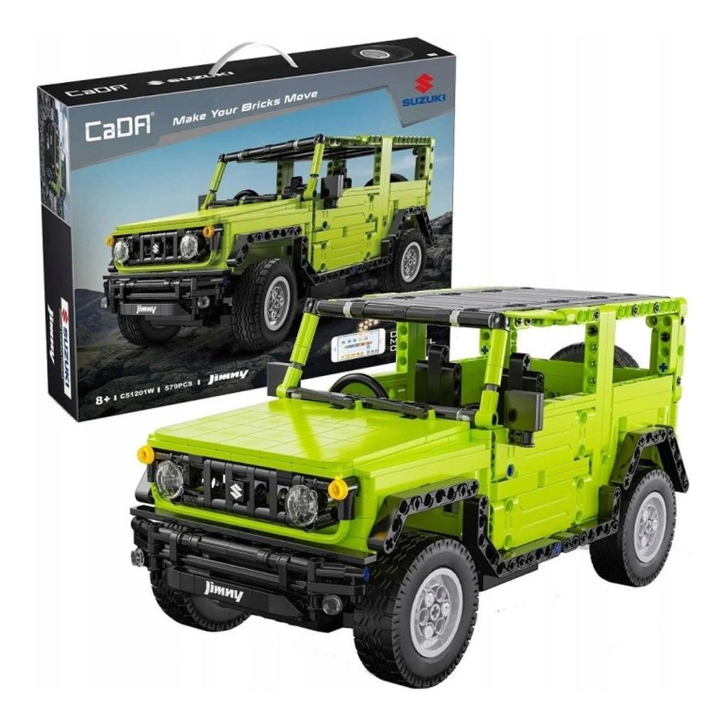 CADA Jimny Jeep Blok Seti – Gerçekçi Jeep Modeliyle Yapı Oyunu - Görsel 5