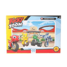 Çocuk CAFRM-5115-5116 Ricky Zoom Frame Puzzle 35 Parça