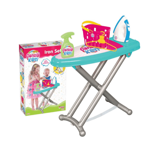Çocuk Candy & Ken Ütü Masası Oyuncak Seti