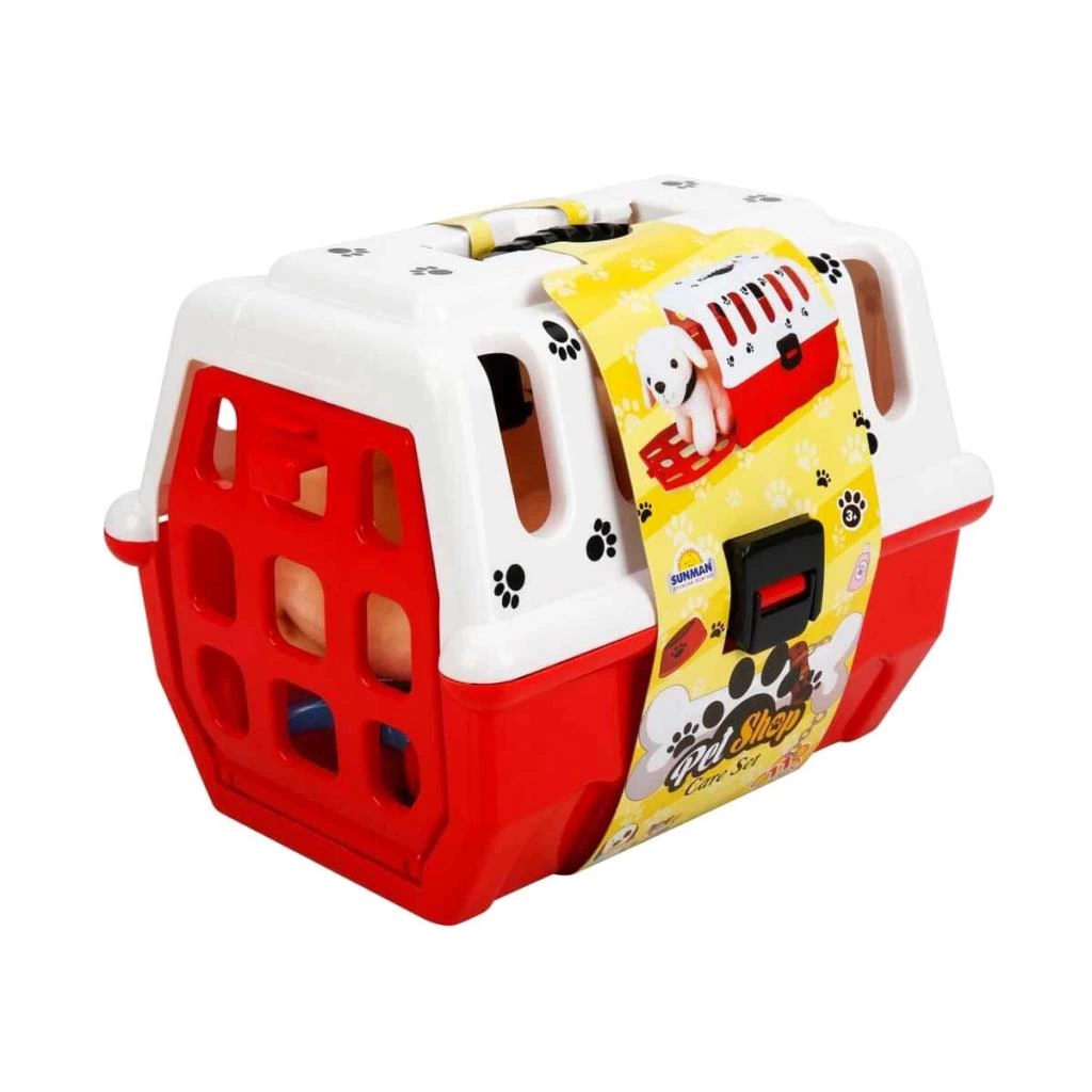 Çantalı Peluş Köpek Kuaför Seti - Görsel 2