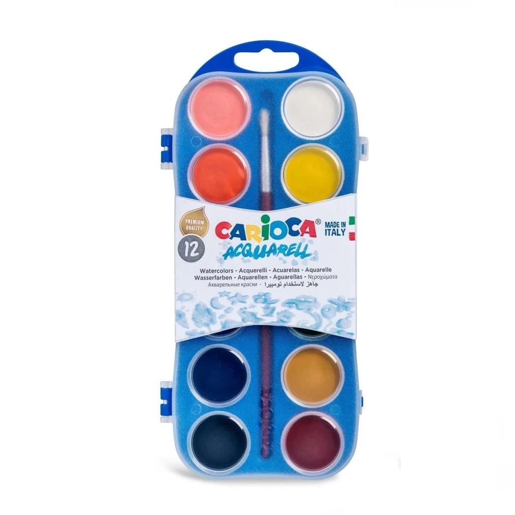 Çocuk Carioca Acquarell Suluboya Takımı 12'li - Görsel 3