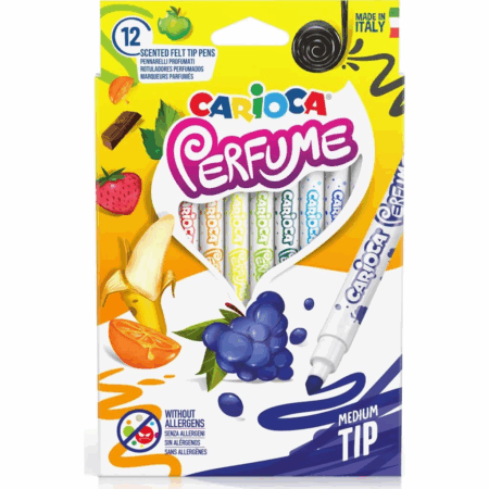 Çocuk Carioca Kokulu Keçeli Boya Kalemi 12'Li