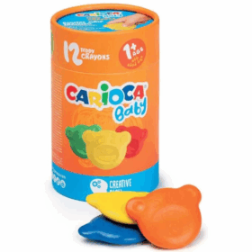 Carioca Teddy Bebek Crayons 12'Li 1 Yaş +