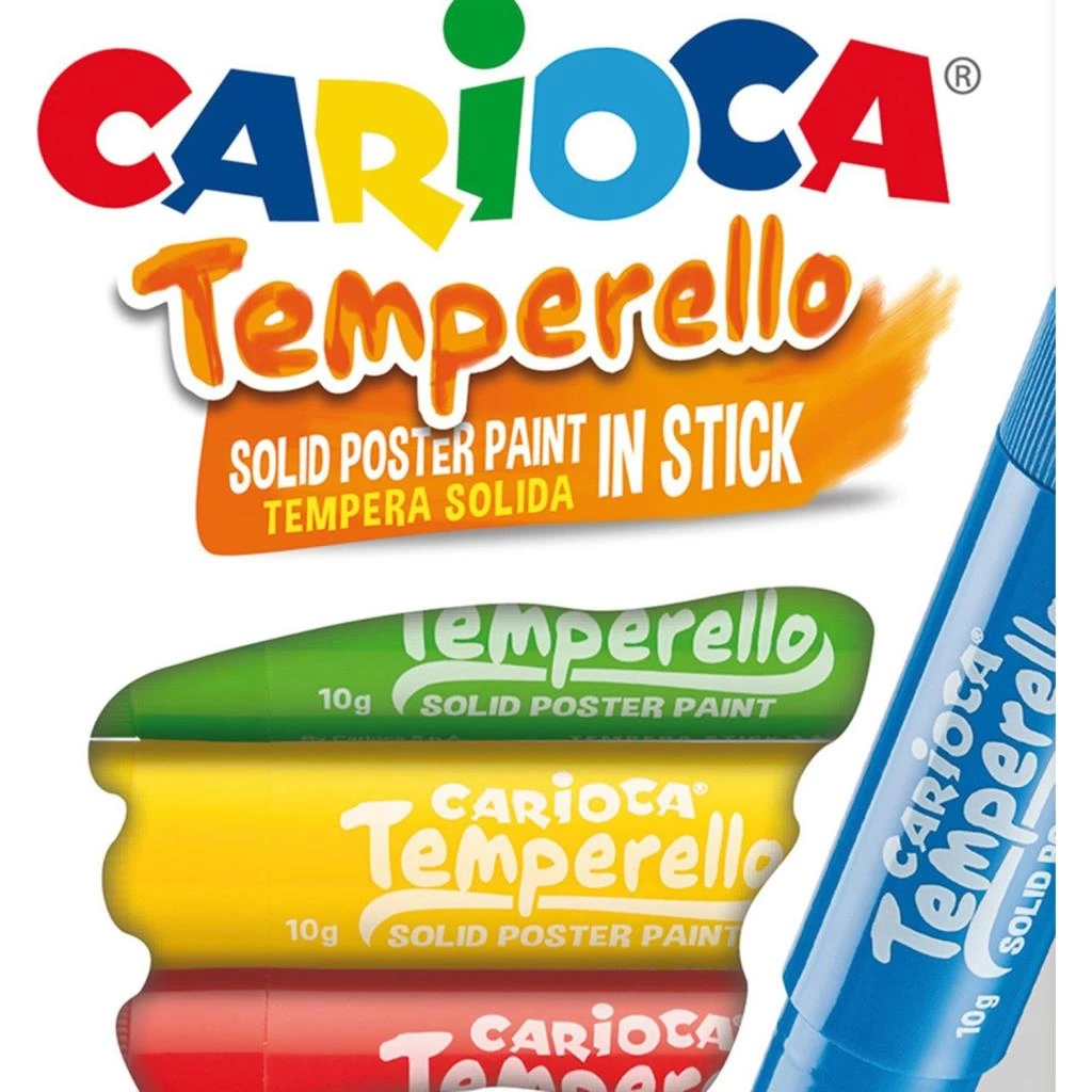 Carioca Temperello Stick Poster Boya Kalemi 6'Lı - Görsel 2