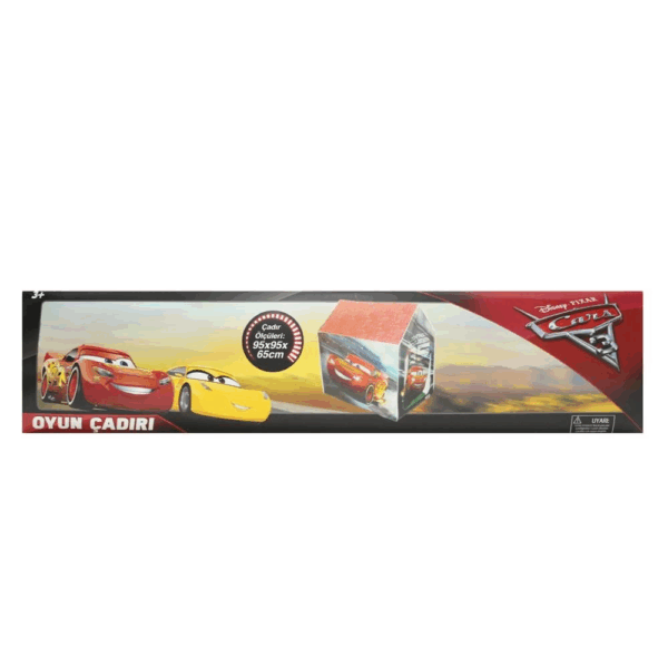 Çocuk Cars Oyun Çadırı 95x95x65 - Görsel 4
