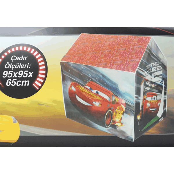 Çocuk Cars Oyun Çadırı 95x95x65 - Görsel 5