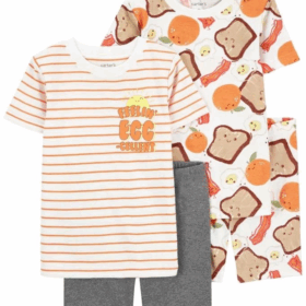 Carter's Erkek Bebek 4'Lü Pijama Set 1Q510710 Karışık Renkli