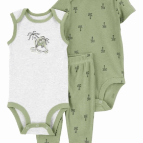 Carter's Layette Erkek Bebek 3'Lü Set 1Q473010 Karışık Renkli