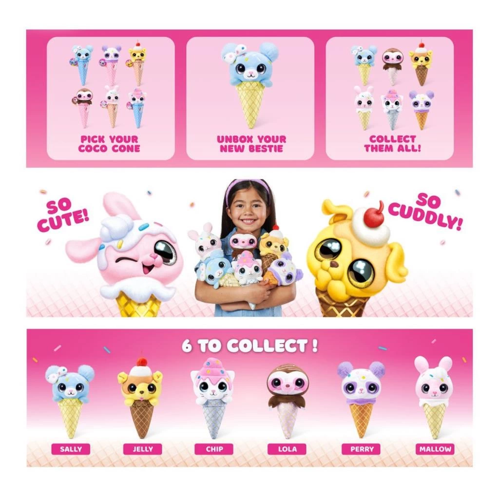 Tatlı temalı, duygusal bağ kurmayı teşvik eden sevimli pelüş oyuncak - Görsel 3