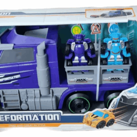 Ceren Toys Taşıyıcı Tır Ve Robota Dönüşen Mini Araçlar L017-8