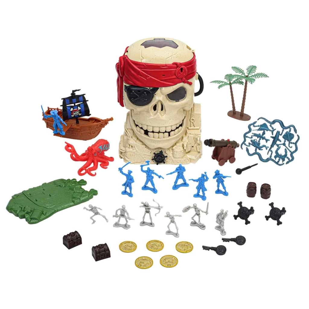 Çocuk Chap Mei Korsan Oyun Seti Kafatası Kovası - Görsel 2