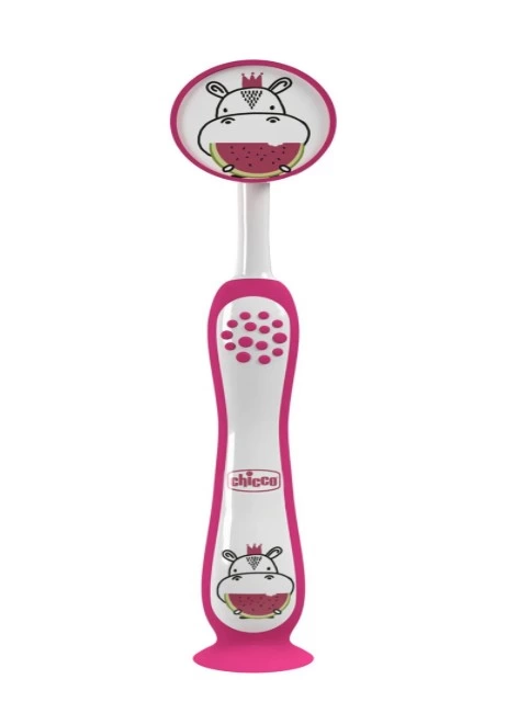 Eğitici Oyuncak Chicco Diş Fırçası 3-6 Yaş Hippo - Görsel 2